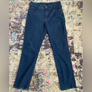 Lee Classic Fit Dark Wash Straight Leg Jeans